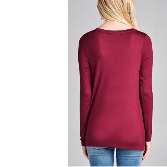 Side knot, long sleeve shirt - Picture 3 of 3